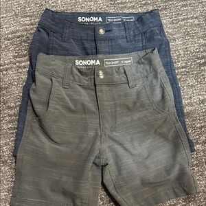 Boys Sonoma Tech Shorts - Navy and Gray